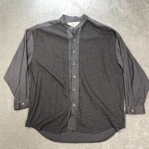 Live Collection Italy New York XL Men's Fashion Long Sleeve Dress Shirt‎ Gray